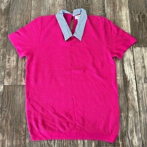 J. CREW BEAUTIFUL PINK WOMEN BLOUSE, SIZE SMALL